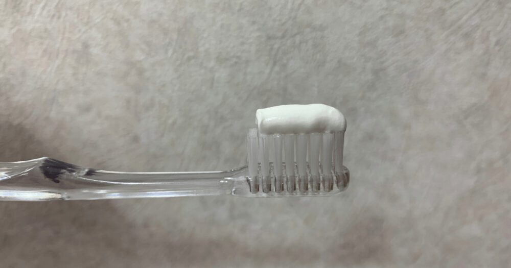 ルシェロ歯磨き粉の量